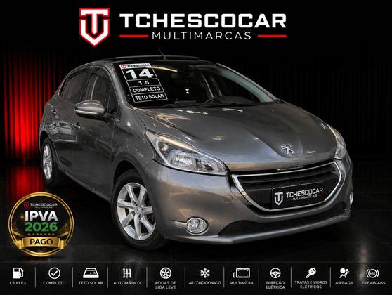 PEUGEOT 208 1.5 ALLURE 8V FLEX 4P MANUAL PEUGEOT 208 1.5 ALLURE 8V FLEX 4P MANUAL